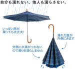 逆転の発想が生み出した、ちょっと便利なおもしろ傘☆「Carry saKASA（キャリーサカサ）」