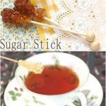 コーヒーや紅茶に添えてスタイリッシュ☆ 宝石のような砂糖がついたおしゃれな「キャンディー シュガー スティック」