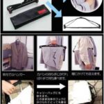 脱いだ上着が邪魔にならない☆ ビジネスシーンで便利に使えるポケットサイズの携帯ハンガー「ポータブルオルクハンガー」