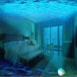 水のゆらめきに包まれてリラックス☆ 海の中のような幻想的な雰囲気が部屋中に広がる「海洋プロジェクターライト」