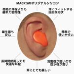 耳栓が苦手な人でも☆ 耳の穴に入れないで入り口全体を覆うようにして使う耳栓「Macks Pillow Soft」